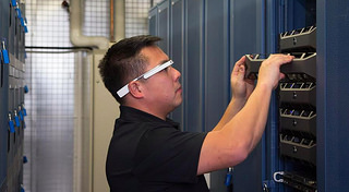 New Technology Like Google Glass is Suddenly Making Data Centres Rather Interesting