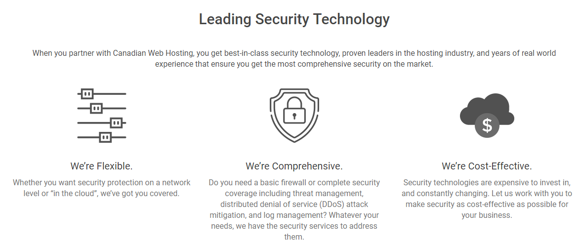 Canadian Web Hosting Launches Updated Managed Security Solutions